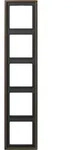 Jung Rahmen 5fach Mess/antik ME 2985 AT