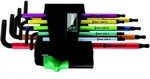 Wera Werk Winkelschl&uuml;sselsatz 967/9 TX BO Multicolour 1