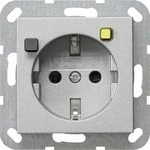 Gira FI-Schutz-Steckdose alu 267726