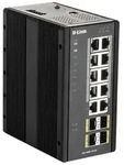 DLink Deutschland 14-Port Gigabit Ind.Switch DIS-300G-14PSW