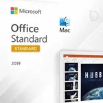 Microsoft Office 2019 Standard | macOS | Dauerlizenz