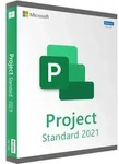 Microsoft Project 2021 Standard | Windows | Dauerlizenz | Projektplanung