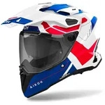 Airoh Helm Commander 2 Reveal wei&szlig;/blau-rot - S