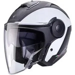 Caberg Helm Soho Milano matt-schwarz/wei&szlig; - XS