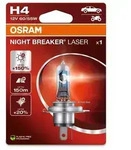 OSRAM H4 Night Breaker Laserlichtlampe 12V 60/55W P43t-38 - 1 St&uuml;ck