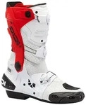 Sidi Rex AIR Motorradstiefel Wei&szlig;-Rot - 42