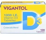 VIGANTOL 1.000 I.E. Vitamin D3 Tabletten 100 St