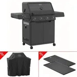 R&ouml;sle BBQ Station AllFlame Prime 4 Brenner Gasgrill - 50mBar Bundle