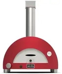 Alfa Forni Moderno 1 Pizze, Gas/Hybrid, Rot