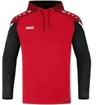 Jako Kapuzensweat Performance rot/schwarz 36