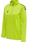 HUMMEL hmlCORE XK HALF ZIP SWEAT WOMAN lime popsicle S