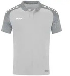 Jako Polo Performance soft grey/steingrau 140