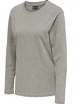 HUMMEL hmlRED BASIC T-SHIRT L/S WOMAN grey melange XS