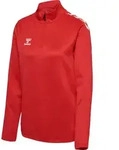 HUMMEL hmlCORE XK HALF ZIP SWEAT WOMAN true red M