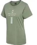 HUMMEL hmlACTIVE GRAPHIC CO TEE S/S WOMAN sea spray XS