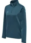 HUMMEL hmlCORE XK HALF ZIP SWEAT WOMAN blue coral XS