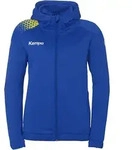 Kempa Ambition 28 Kapuzenjacke Damen royal/limonengelb L
