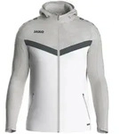 Jako JAKO Iconic Team Kapuzenjacke wei&szlig;/soft grey/anthra light 128