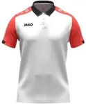 Jako Polo Dynamic wei&szlig;/coral/marine 140