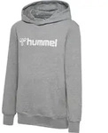 HUMMEL hmlGO 2.0 LOGO HOODIE KIDS grey melange 128