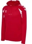 HUMMEL hmlCORE 2.0 HOODIE TRUE RED/WHITE 2XL