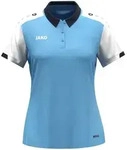 Jako Polo Dynamic Damen skyblue/wei&szlig;/marine S