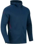 Jako Freizeitjacke Challenge mit Kapuze marine meliert/maroon XXL