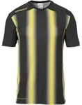 Uhlsport Stripe 2.0 Trikot Kurzarm Schwarz/limonengelb 140