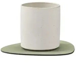 LIND DNA Glasuntersetzer Curve Nupo - Olive Green