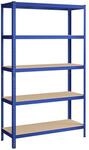 SONGMICS Schwerlastregal bis 875 kg belastbar GLR060Q01