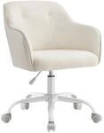 SONGMICS B&uuml;rostuhl bis 110 kg belastbar cappuccinobeige OBG019W01