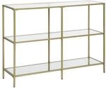 VASAGLE Konsolentisch aus Hartglas LGT27G