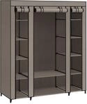SONGMICS Faltschrank mit Kleiderstange LSF003R02