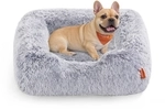 Feandrea Hundebett 71 x 55 x 18 cm mit erh&ouml;hten R&auml;ndern und abnehmbarem Bezug