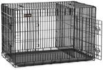Feandrea Hundek&auml;fig 107 x 70 x 77,5 cm mit T&uuml;ren PPD42BK