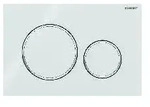 Geberit Abdeckpl.Sigma20 f.2-Mengen-Sp&uuml;lung, f&uuml;r UPK GE &mdash; weiss, Ringe...