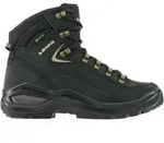 LOWA&reg; RENEGADE EVO GTX MID Damen Wanderschuhe Trekkingschuhe schwarz/champagner 37