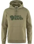 Fjallraven Logo Hoodie Herren Kapuzenpullover light olive gr&uuml;n