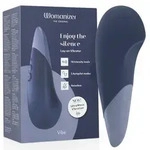 WOMANIZER - Vibe Lay-On Silent Vibrator Dunkelblau