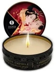 SHUNGA - MINI CARESS BY CANDELIGHT ERDBEERE UND CAVA MASSAGEKERZE 30 ML