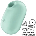SATISFYER - Pro To Go 2 Air Pulse Stimulator & Vibrator - Lila