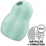 SATISFYER - Pro To Go 1 Air Pulse Stimulator & Vibrator - Gr&uuml;n