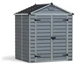 Palram-Canopia Ger&auml;tehaus SKYLIGHT 6x5 (185x154cm) Polycarbonat Grau