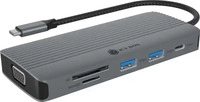ICY BOX IB-DK4040A-CPD, ICY BOX Dockingstation IcyBox PD 10 in 1 1xHDMI 1xVGA USB-C