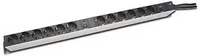 DIGITUS DN-95405, DIGITUS | Steckerleiste 12fach &Uuml;-Schutz Alu 2m Zuleitung
