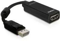 Delock 61849, Delock Adapter Displayport male HDMI female - Videoanschlu&szlig; -