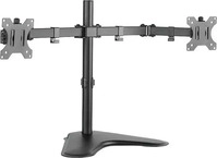 LogiLink BP0045, LogiLink Dual Monitor Desk Stand - Befestigungskit f&uuml;r 2 Monitore