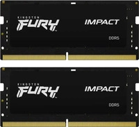 Kingston KF548S38IBK2-16, Kingston FURY Impact SO DIMM DDR5 16GB Kit (2x 8)