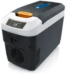 Elektrische K&uuml;hlbox 10 Liter f&uuml;r Auto & Haus Schwarz - Schwarz