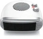 Heizl&uuml;fter Bad 2000 Watt mit Thermostat Wei&szlig;/Silber - Wei&szlig; / Silber